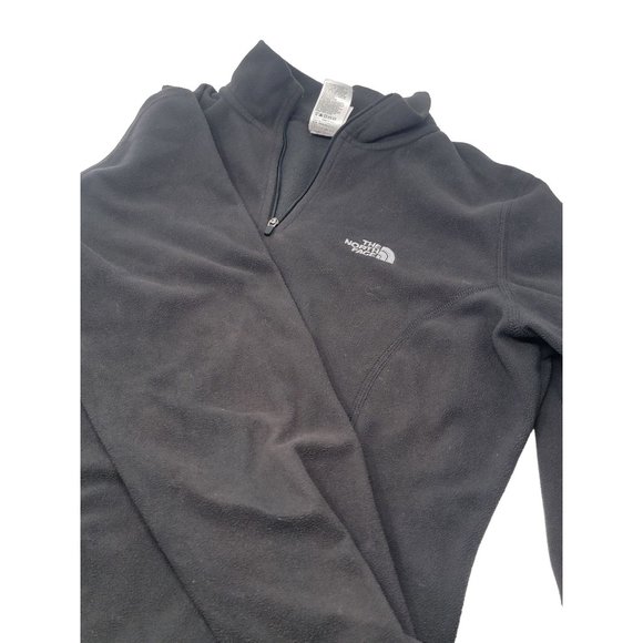The North Face 1/4 Zip Fleece Pull Over Warm Up Jacket Women's Size Medium - Picture 7 of 7